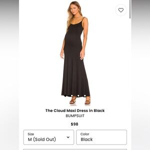 BUMPSUIT- The Cloud Maxi Dress- Size M